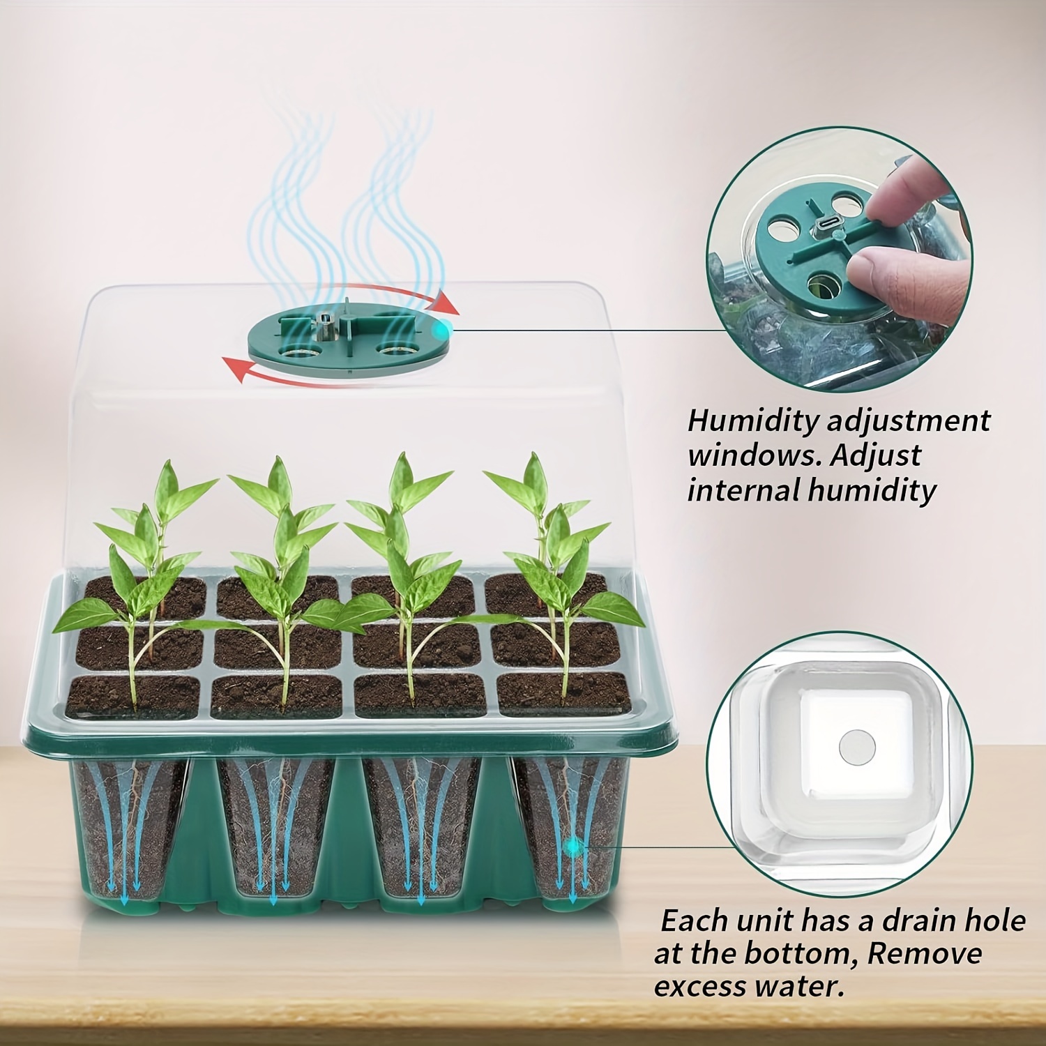 Seedling Starter Kit - 1/2/3 s - Humidity Dome Kit review and price